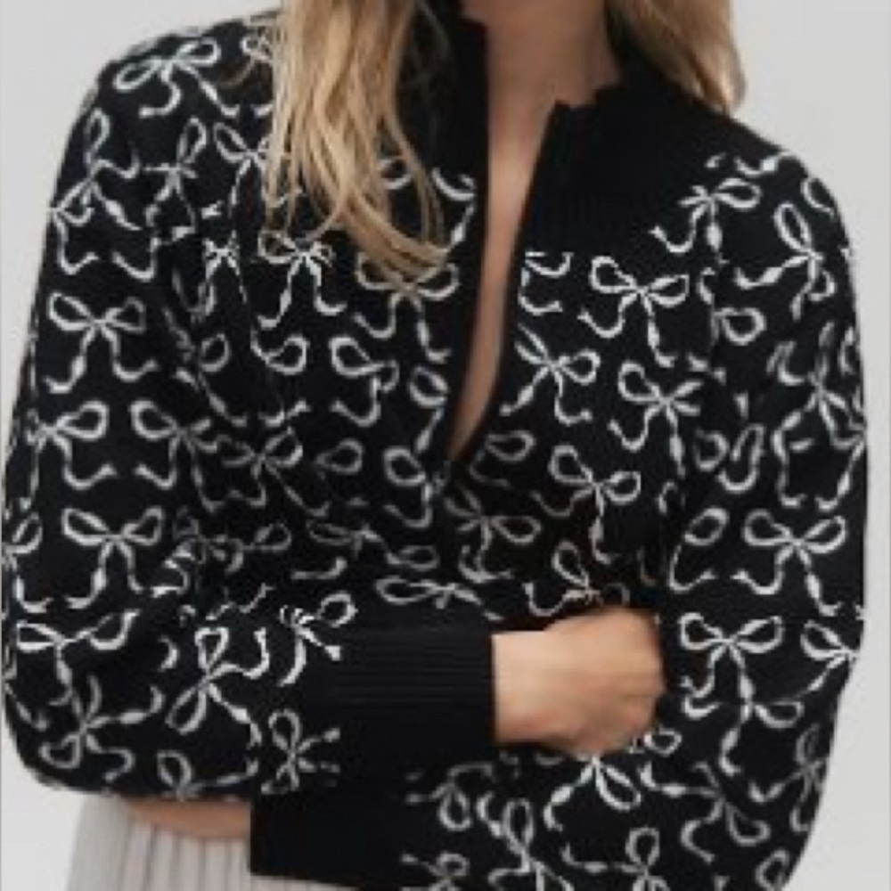 Maeve Mock Neck Half Zip Sweater